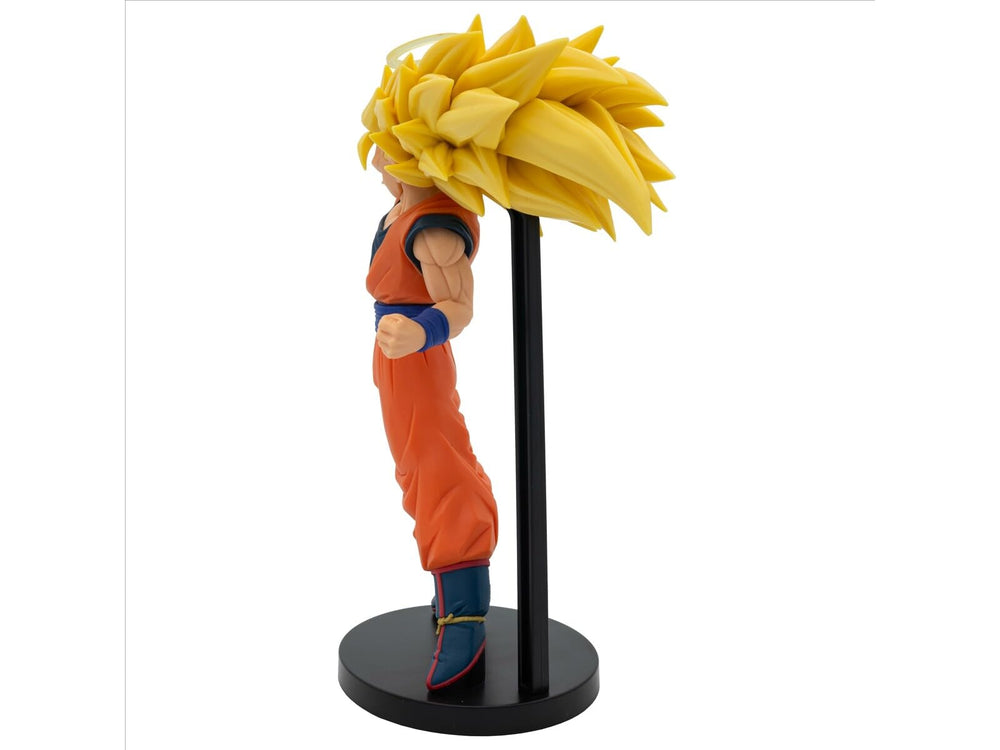 Banpresto Dragon Ball Z SSJ3 Son Goku vs Majin Buu, detailed close-up for viewing.