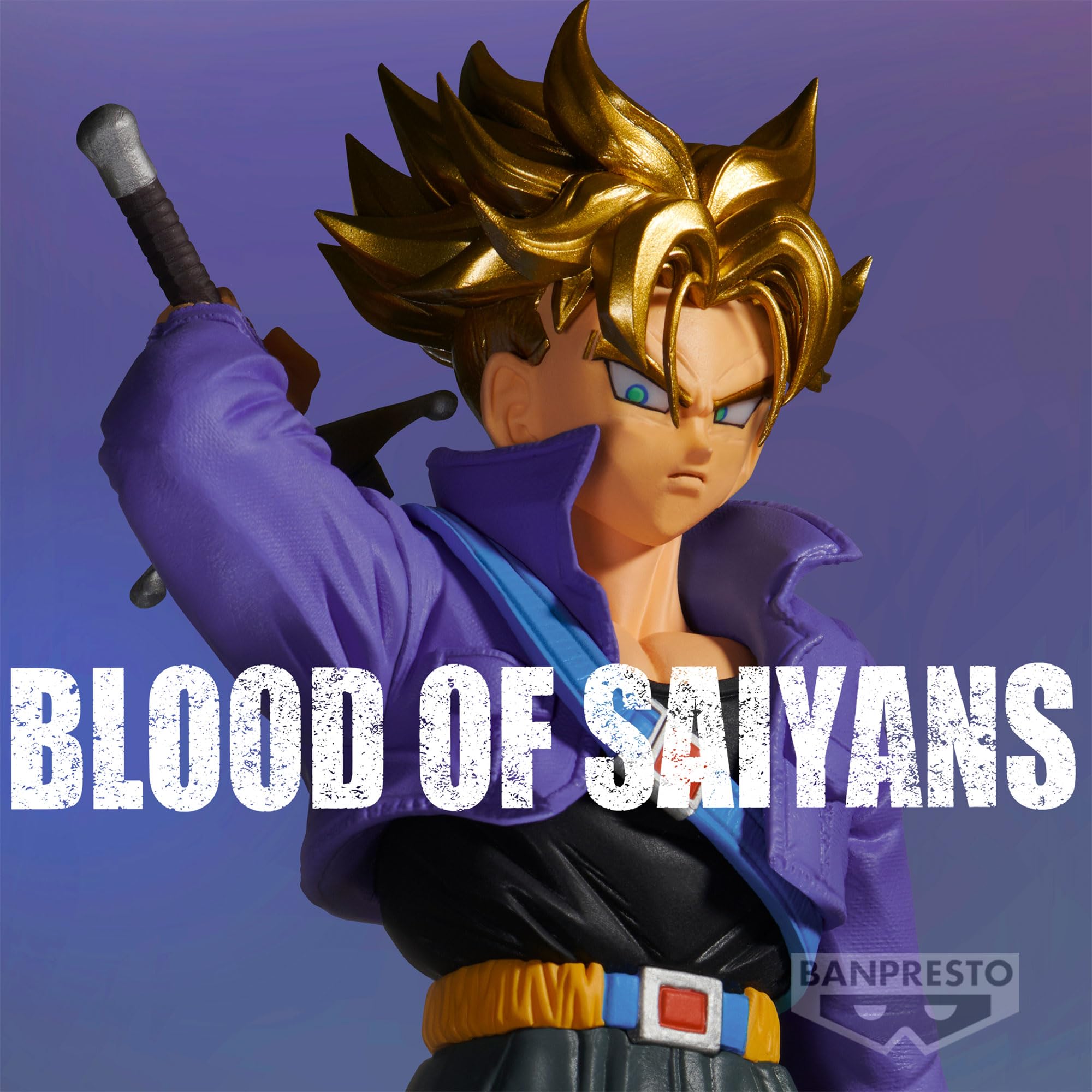 Banpresto Dragon Ball Z Super Saiyan Trunks collection-corner enhances display variety
