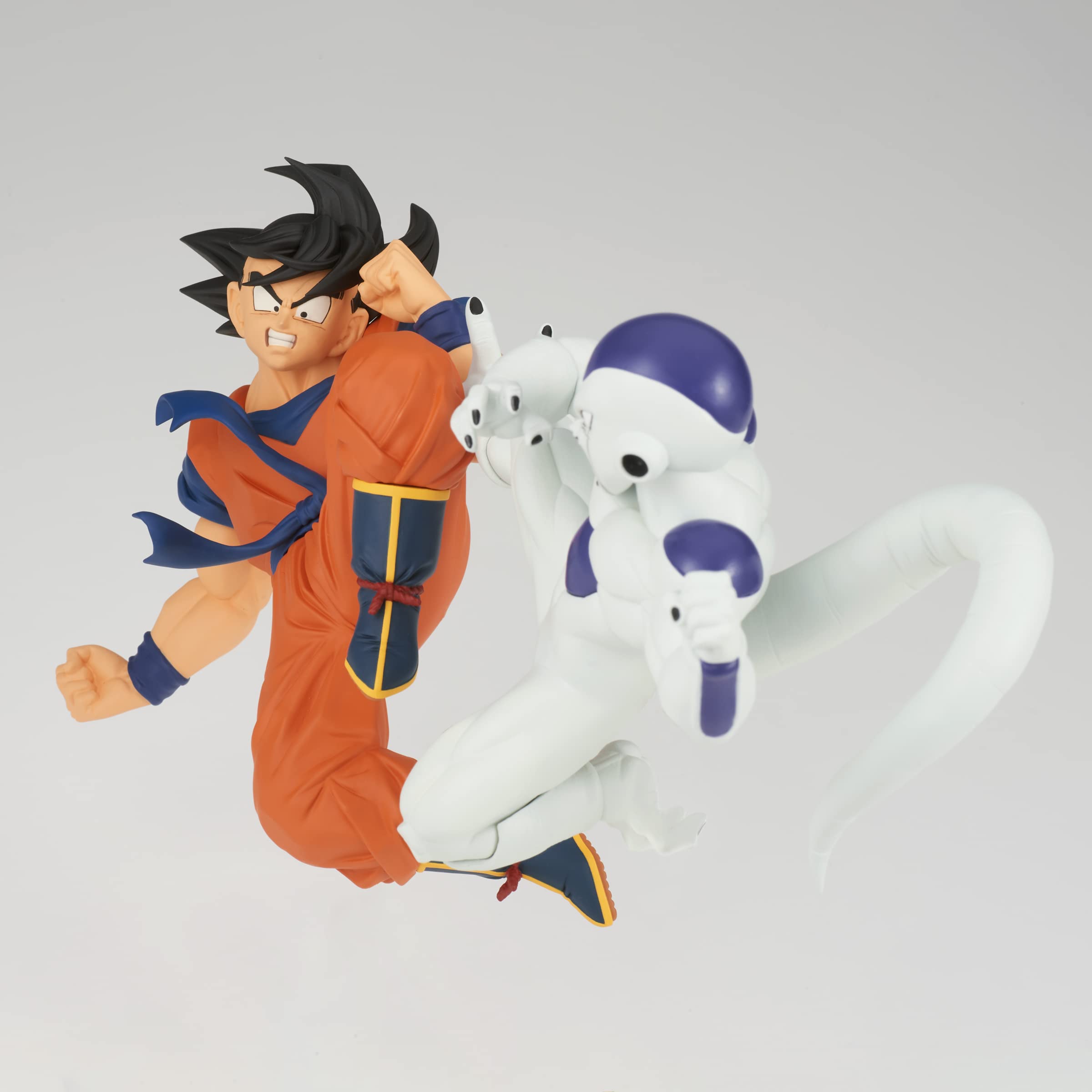 Banpresto dynamic stance highlights a shelf-display-ready figure.