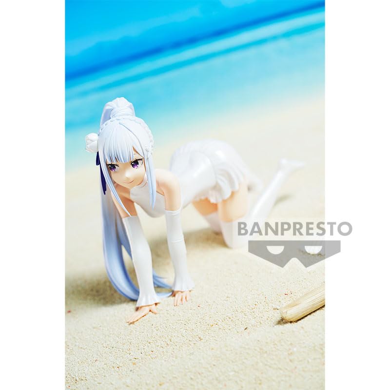 Banpresto Emilia Celestial Vivi figure on shelf display-case-ready
