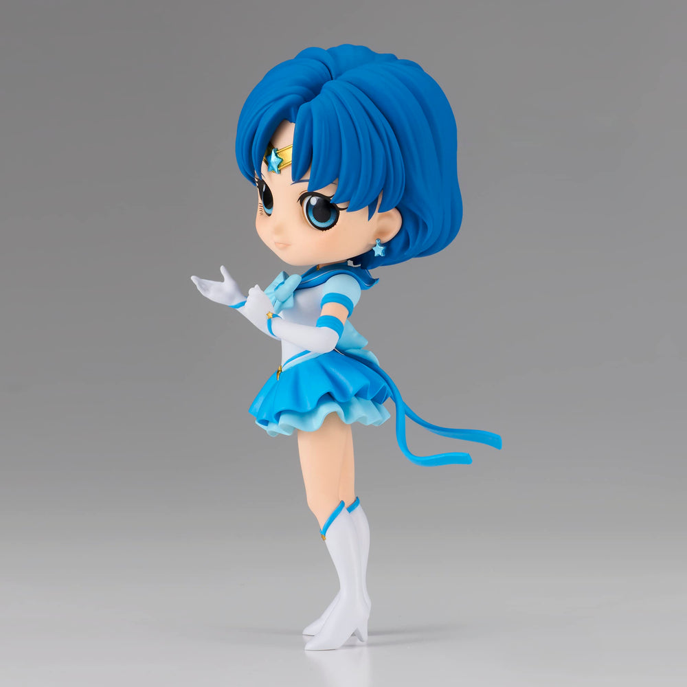 Banpresto Eternal Sailor Mercury Ver A close-up highlighting facial details