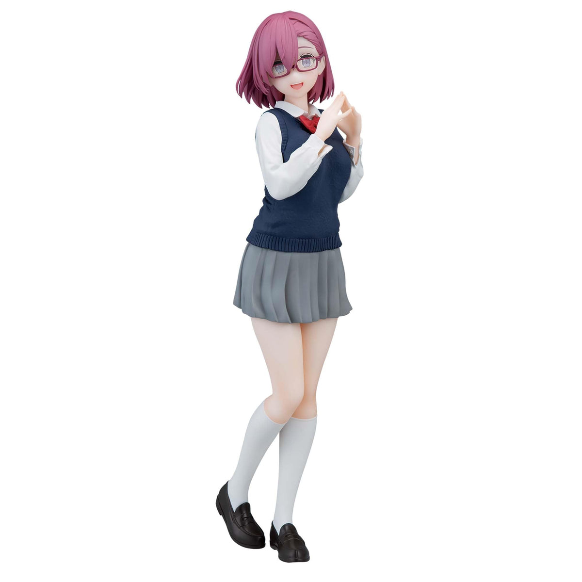 Banpresto Glitter & Glamours Ririsa Amano Uniform ver. figure for display and collection.