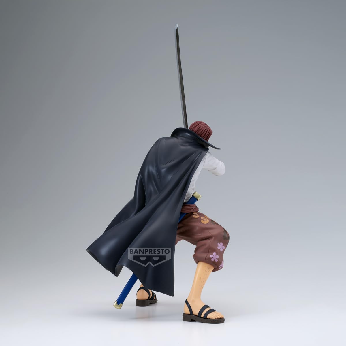 Banpresto Grandista Shanks packaging box shows official license label.