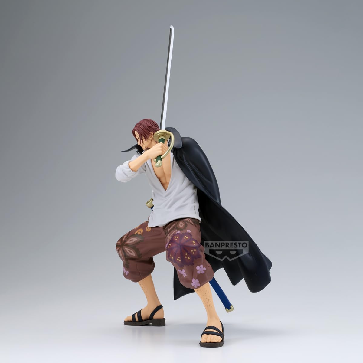 Banpresto Grandista Shanks close-up to appreciate sculpt detail.