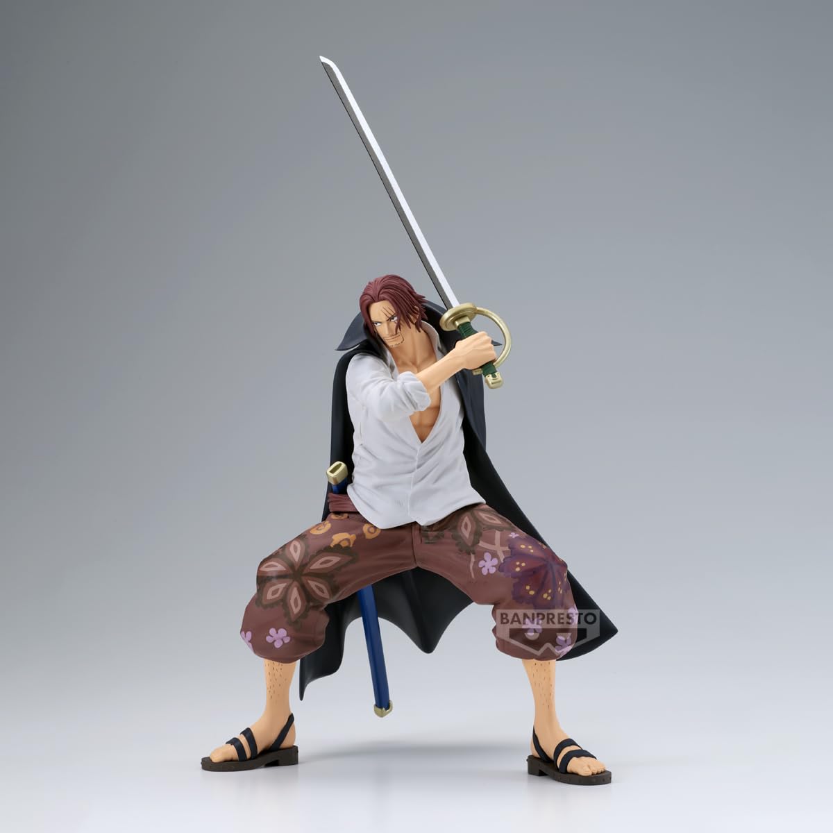 Banpresto Grandista Shanks in iconic pose for collection centerpiece.