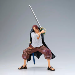 Banpresto Grandista Shanks in iconic pose for collection centerpiece.
