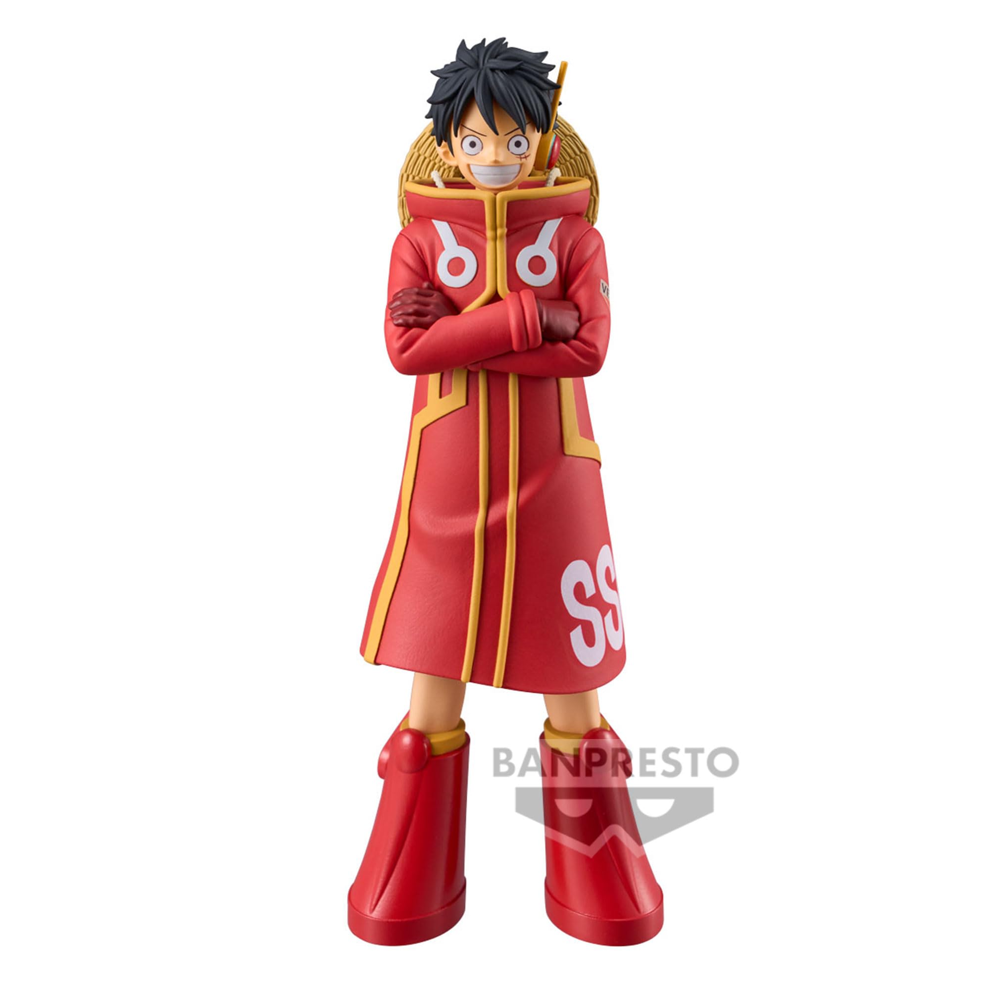 Banpresto Grandline Series Luffy ver B pose figure ideal for fan display and gift