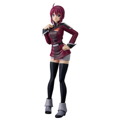 Banpresto Gundam Seed Freedom Lunamaria Hawke figure in a dynamic pose for display and collection.