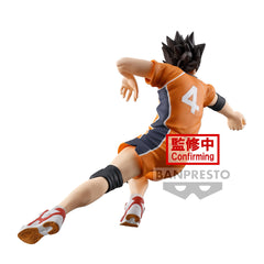 Banpresto Haikyu Nishinoya display setup to enhance shelf appeal.
