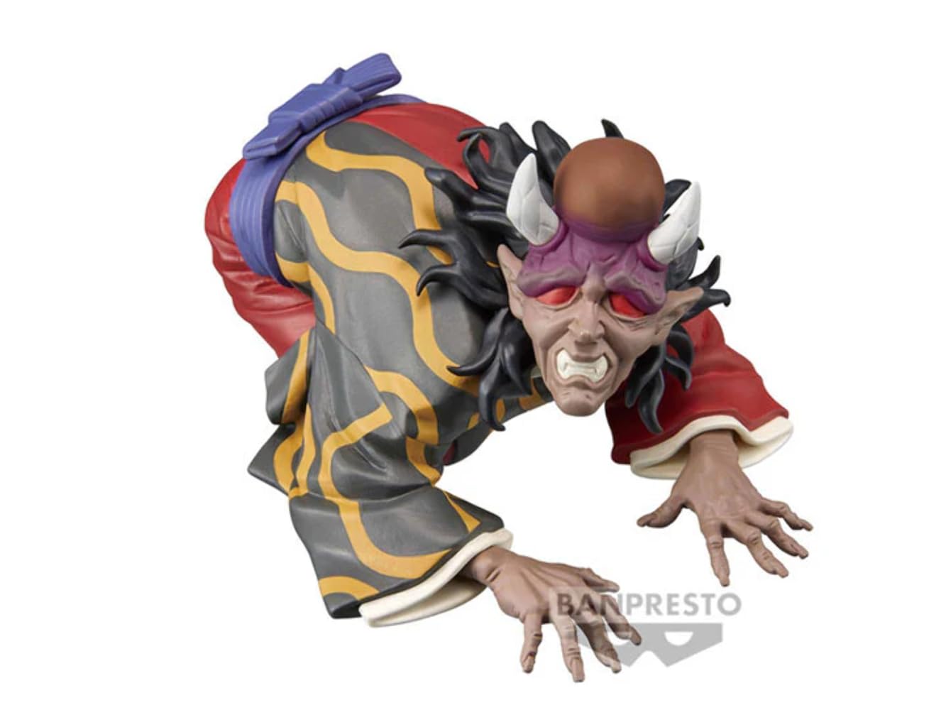Banpresto Hantengu ver. B close-up highlights intricate sculpt and paint details.