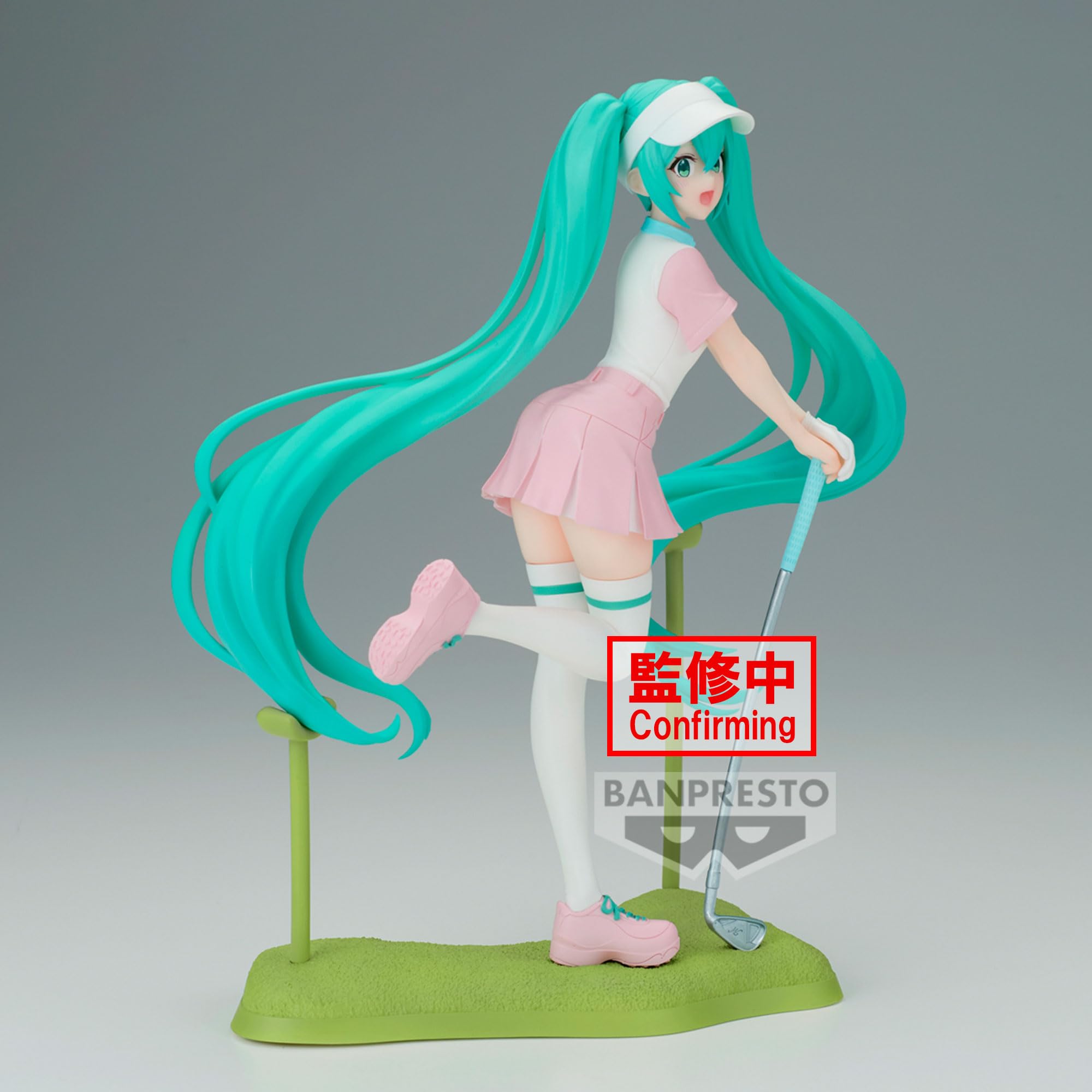 Banpresto Hatsune Miku Holiday Memories Golf boxed packaging with official label