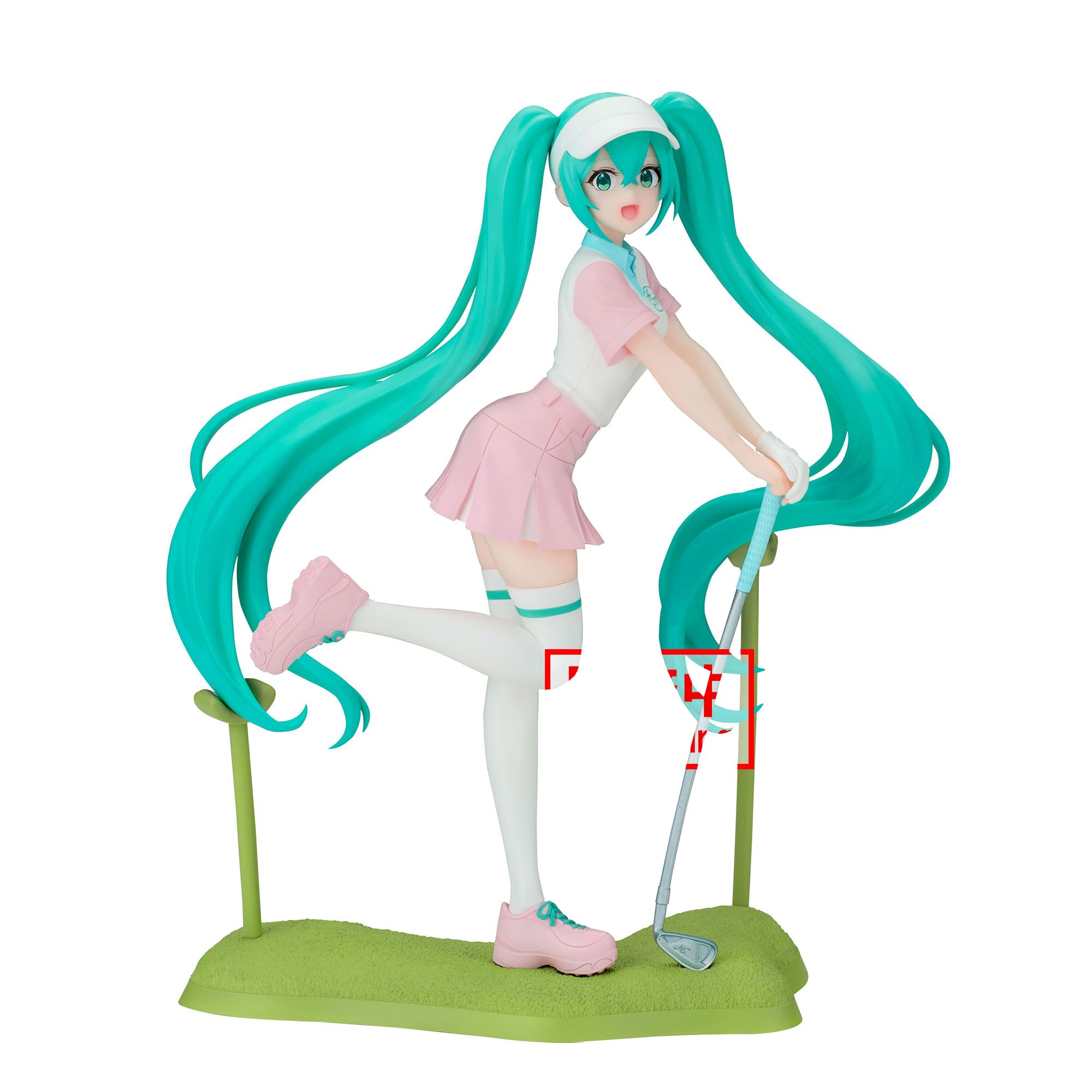 Banpresto Hatsune Miku Holiday Memories Golf figure in standing pose for display collection