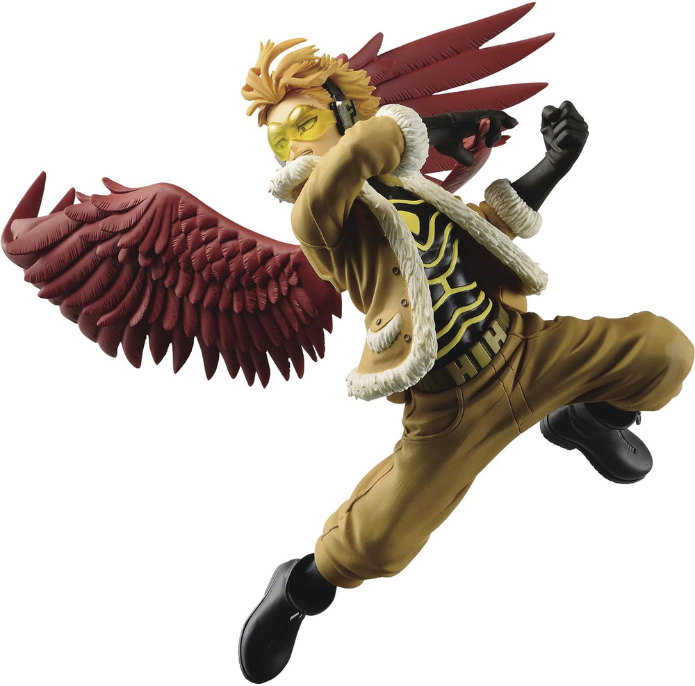 BanPresto Hawks vol.12 front view figure, ideal for shelf display.
