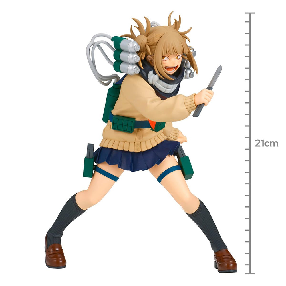 Himiko Toga in her popular pose adds energy to your hero collection.