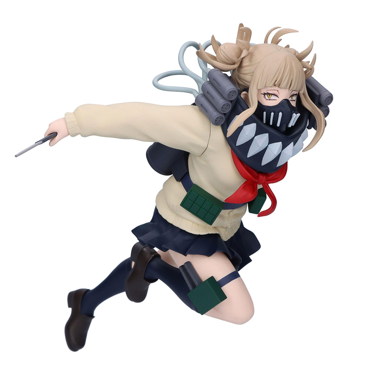 Banpresto Himiko Toga Evil Villains front view highlighting detailed sculpt for display collections.
