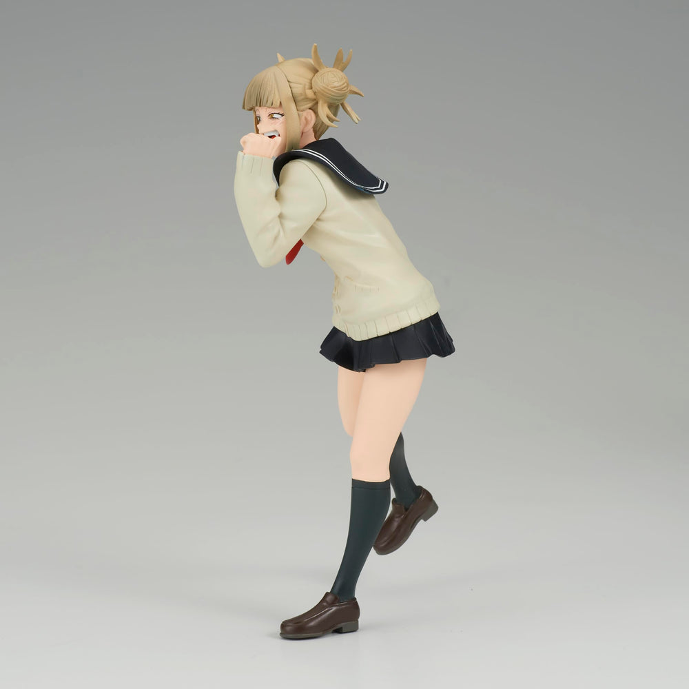 Banpresto Himiko Toga Evil Villains series box front for official collection.