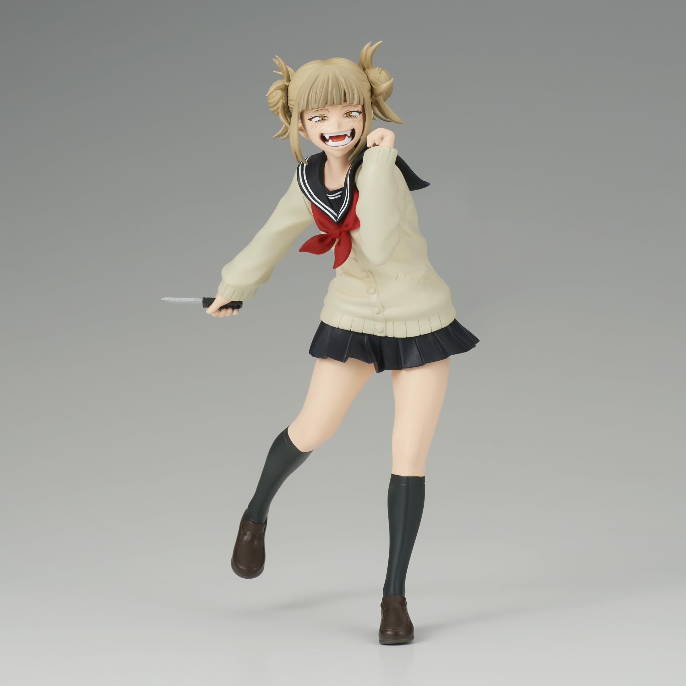 Banpresto Himiko Toga close-up face detail for fans' display shelves.
