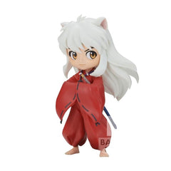 Banpresto Inuyasha Q Posket Ver A figure, front view, ideal for display and collectibility