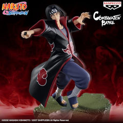 Banpresto Itachi Uchiha iconic pose portrait ideal for collectors.