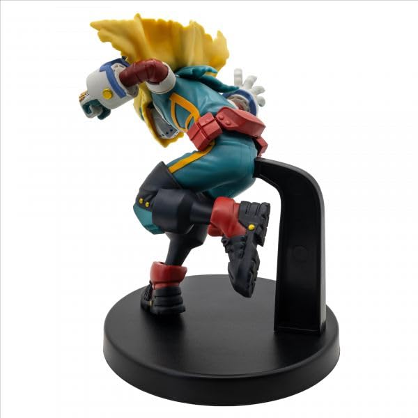 Banpresto Izuku Midoriya ver 2 artwork close-up highlights crisp sculpt.