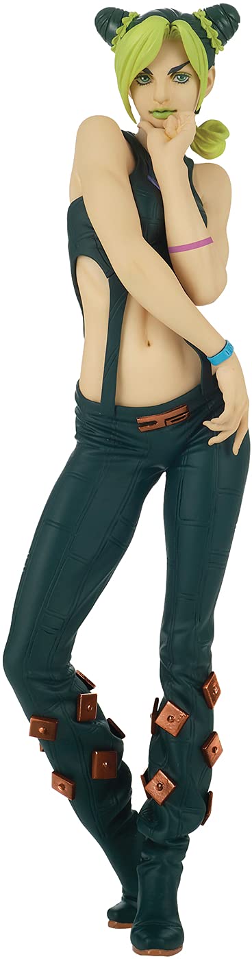 Banpresto JoJo's Stone Ocean Grandista Jolyne Cujoh figure for display and fan gifting.