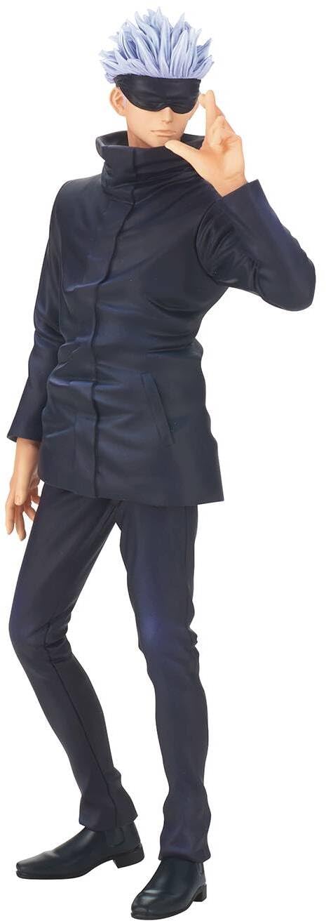 Banpresto Jujutsu Kaisen Gojo figure full display for desk or shelf