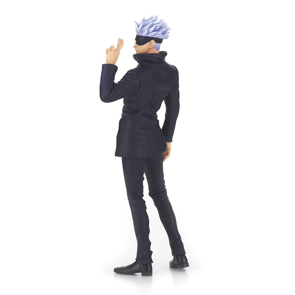 Banpresto Gojo figure side view ideal for shelf display