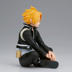 Close-up head sculpt of Kaminari Denki vol7 for detailed display