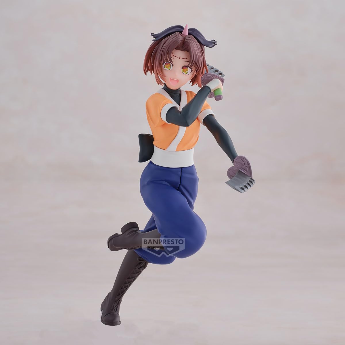 Banpresto Kana Arima Tsurugi Ver figure hair and costume texture close-up