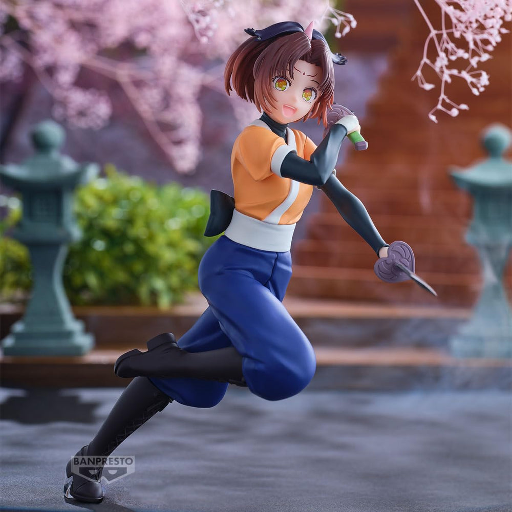 Banpresto Kana Arima Tsurugi Ver figure packaging warning confirms licensing