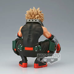 Katsuki Bakugo Break Time figure by Banpresto in a relaxed pose for desk inspiration.