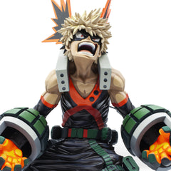 Banpresto Katsuki Bakugo dynamic pose two-dimensions, perfect for shelf display