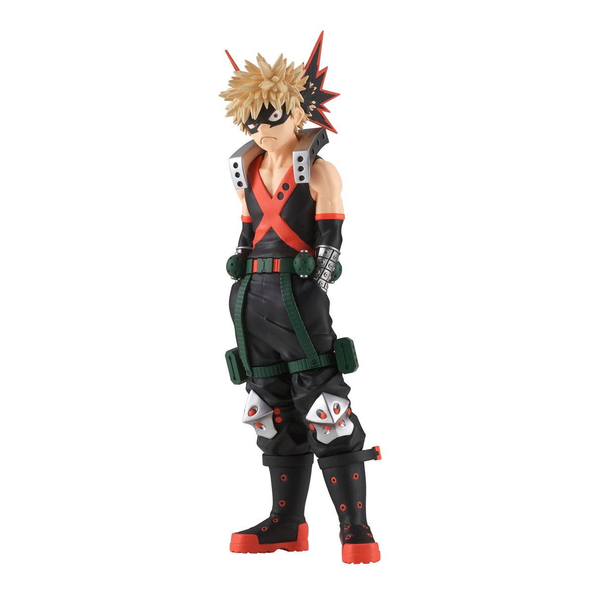 Banpresto Katsuki Bakugo II in dynamic pose for an eye-catching hero display.