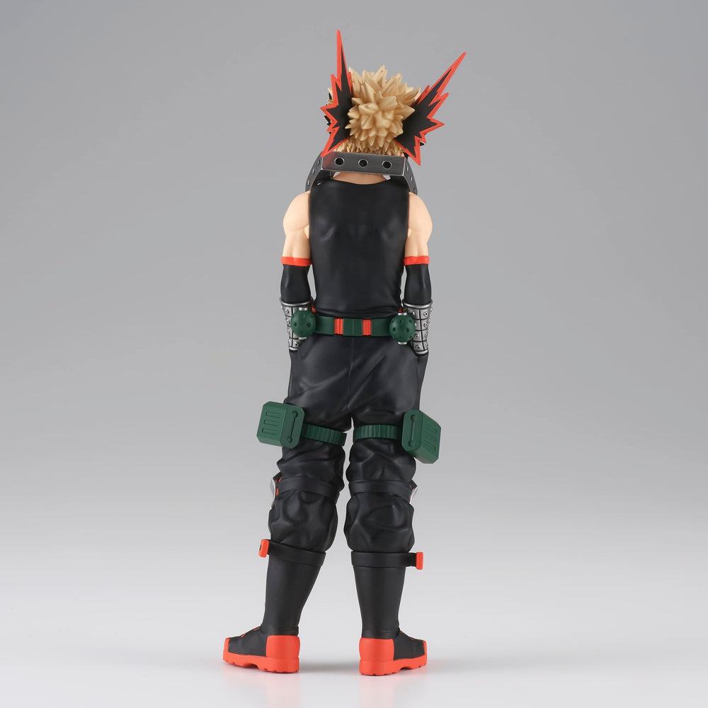 Banpresto Katsuki Bakugo II hero collection fits with other Age of Heroes figures.