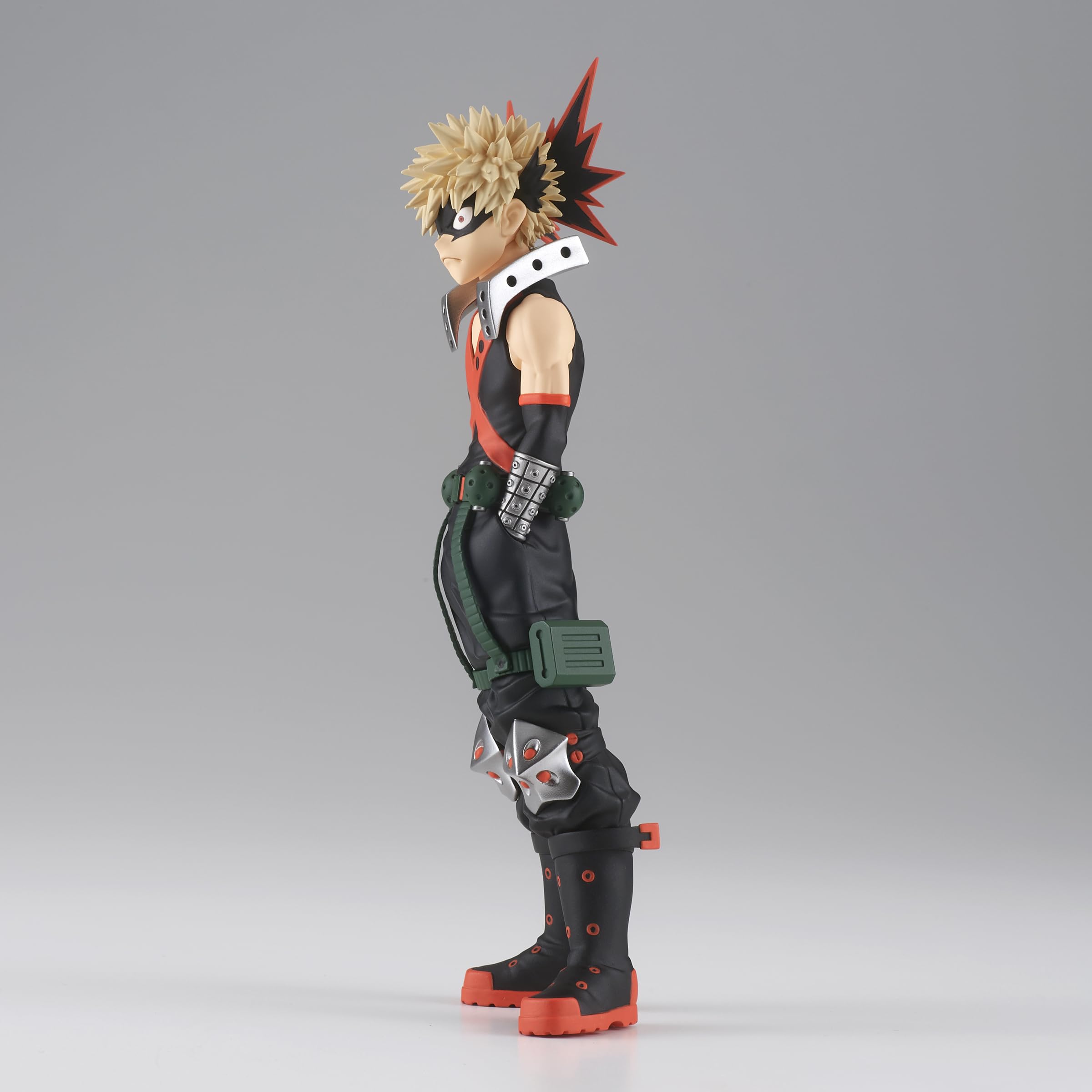 Banpresto Katsuki Bakugo II packaging shows authentic Bandai Namco label.