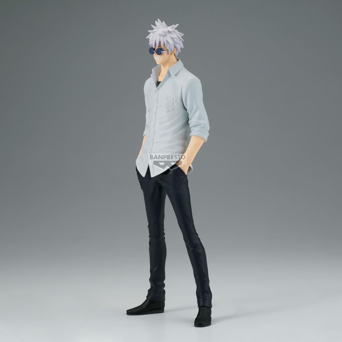 Display-ready Banpresto figure pairing well with other King of Artist figures