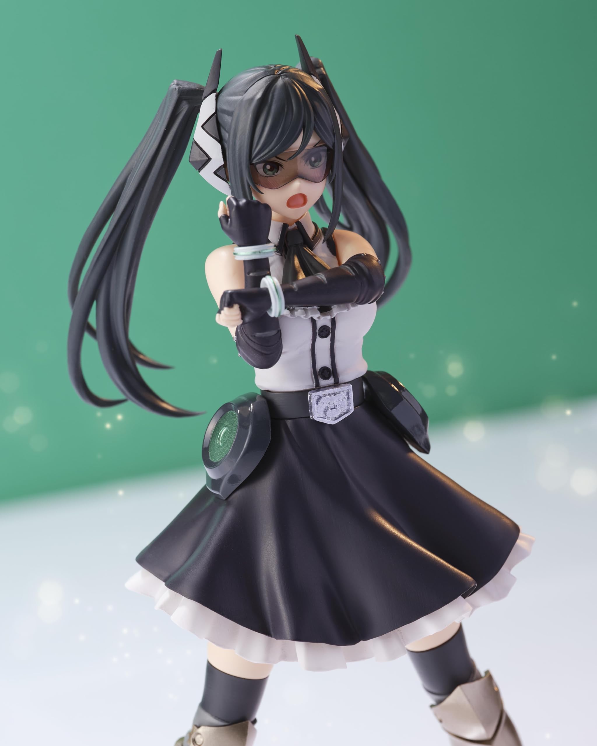 Banpresto Lady Black closeup detail shows precise sculpt and finish.