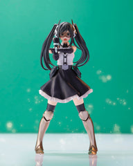 Banpresto Lady Black collection display setup complements other figures.
