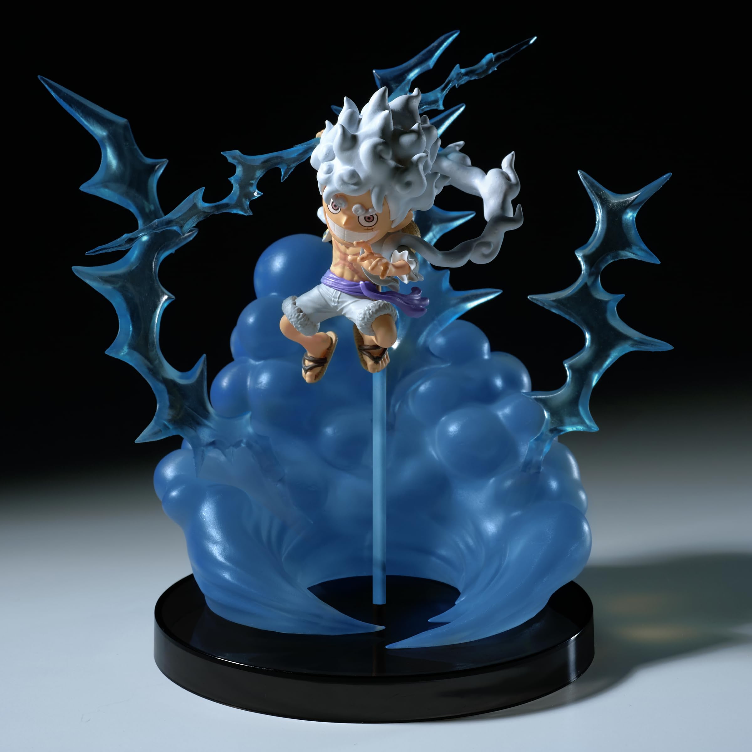 Banpresto Luffy Gear 5 compact figure fits small shelves