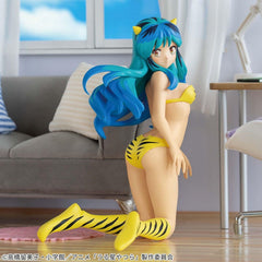 Banpresto Lum 2 Relax Time packaging label confirms authentic Bandai Namco product.