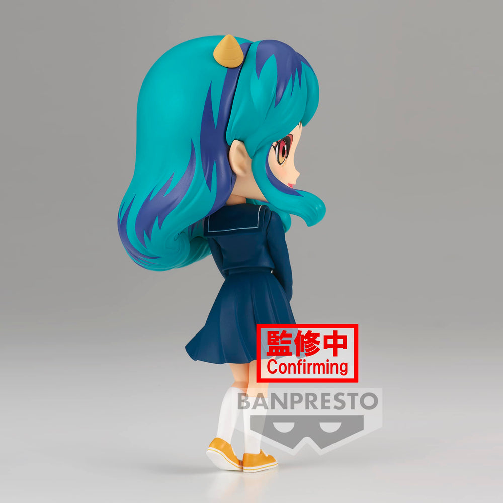 Banpresto Lum Uniform Ver. A collectible display piece boosts Q posket team collections.