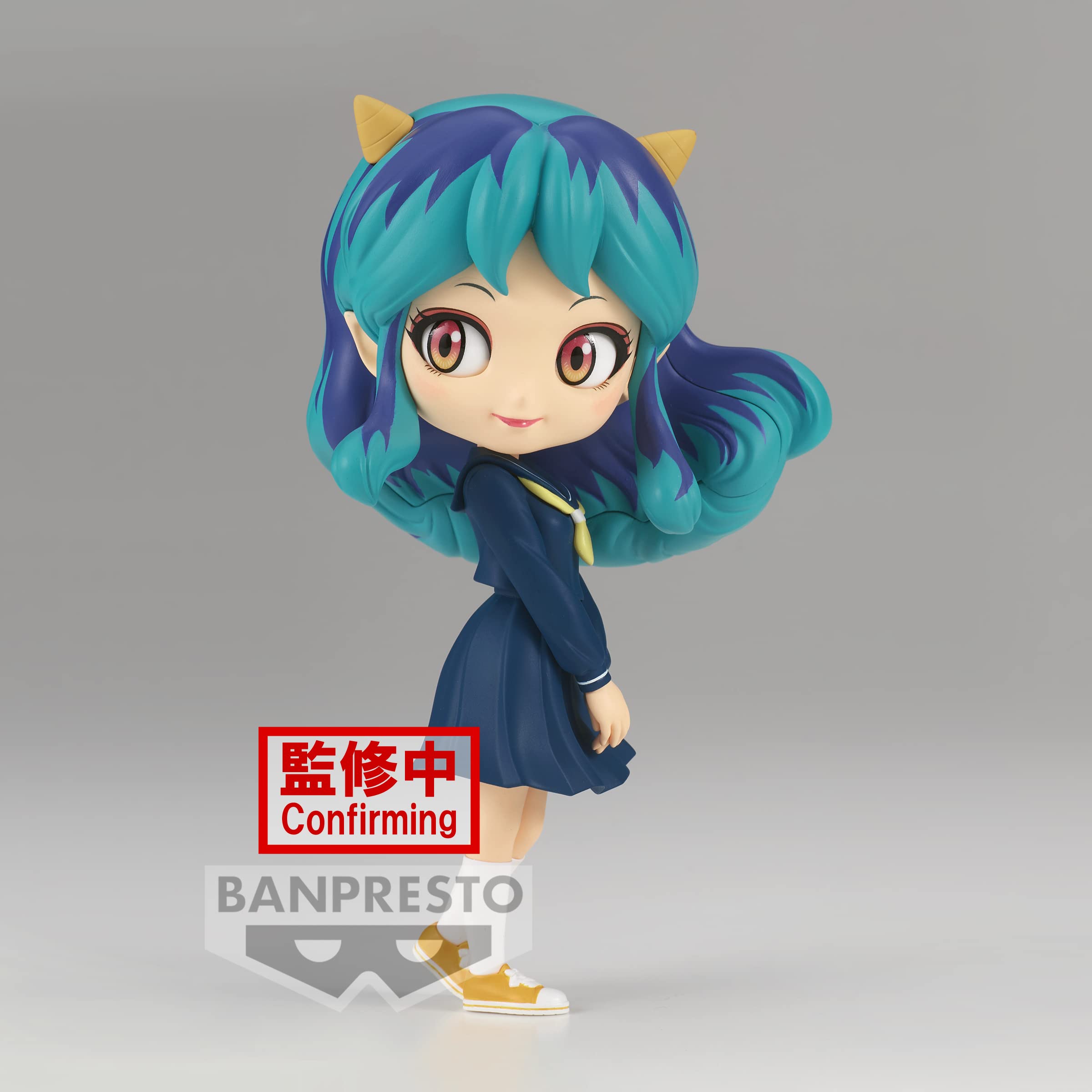Banpresto Lum Uniform Ver. A eyes highlight doll-like charm for bright shelf accents.