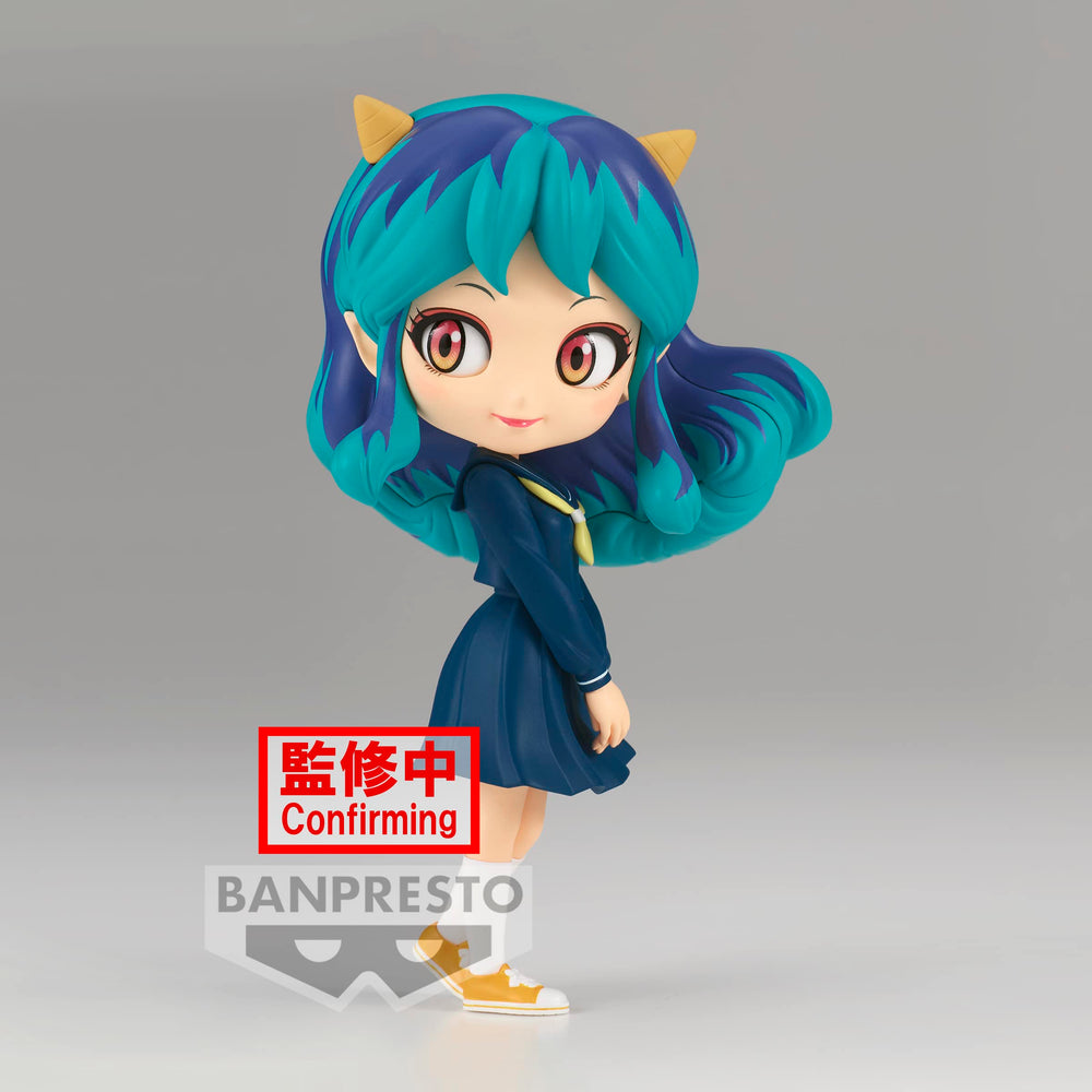 Banpresto Lum Uniform Ver. A eyes highlight doll-like charm for bright shelf accents.