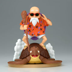 Banpresto Master Roshi figure in iconic pose, perfect for collectors’ display case.