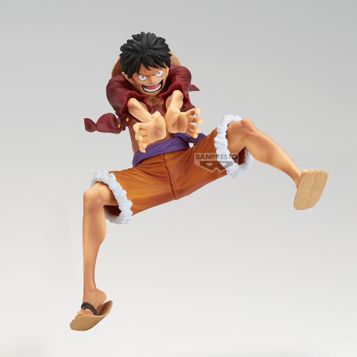 Banpresto Maximatic Monkey D. Luffy Special (B) closeup highlights vibrant colors and details.