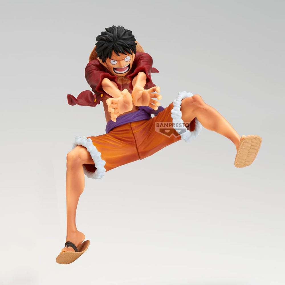 Banpresto Maximatic Monkey D. Luffy Special (B) closeup highlights vibrant colors and details.