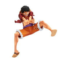 Banpresto Maximatic Monkey D. Luffy Special (B) pose for a striking display.
