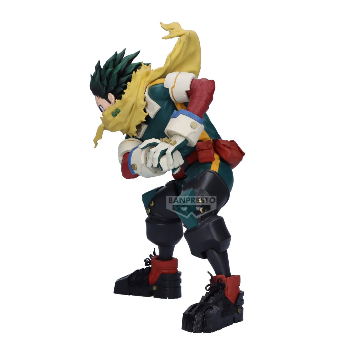 Banpresto Maxmatic Izuku Midoriya in iconic pose enhances any anime collection.