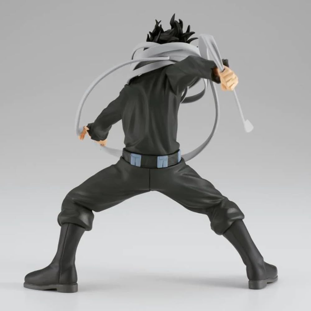 Banpresto MHA Aizawa artwork face sculpt detail