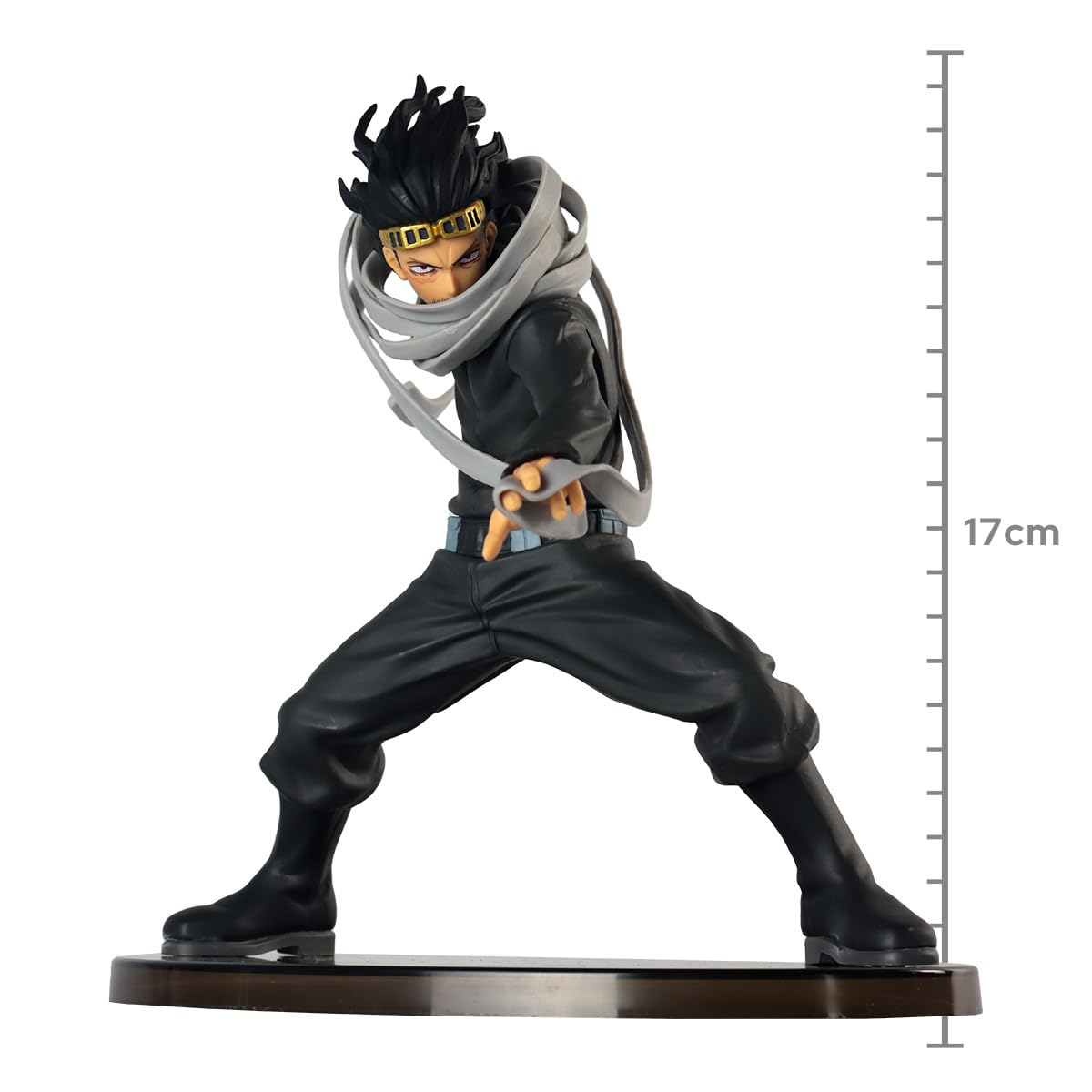 Banpresto MHA Aizawa dynamic pose, perfect for shelf dioramas